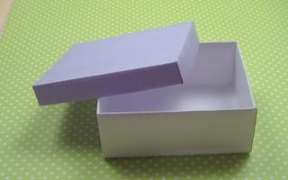 Подарочная упаковка своими руками _ Схемы раскладок и шаблоны для картонных коробочек разной формы